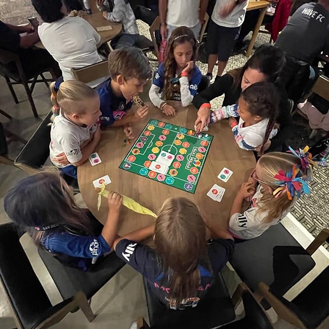 The Beautiful Board Game | Family Board Game | Soccer Board Game for Kids and Adults | Football Board Game | Ages 5+ | for 2 to 10 Players | Average Playtime 15 min | Made by Futbol Land