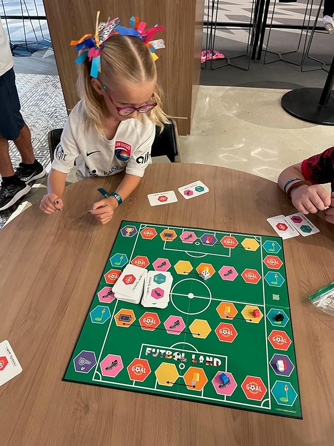 The Beautiful Board Game | Family Board Game | Soccer Board Game for Kids and Adults | Football Board Game | Ages 5+ | for 2 to 10 Players | Average Playtime 15 min | Made by Futbol Land